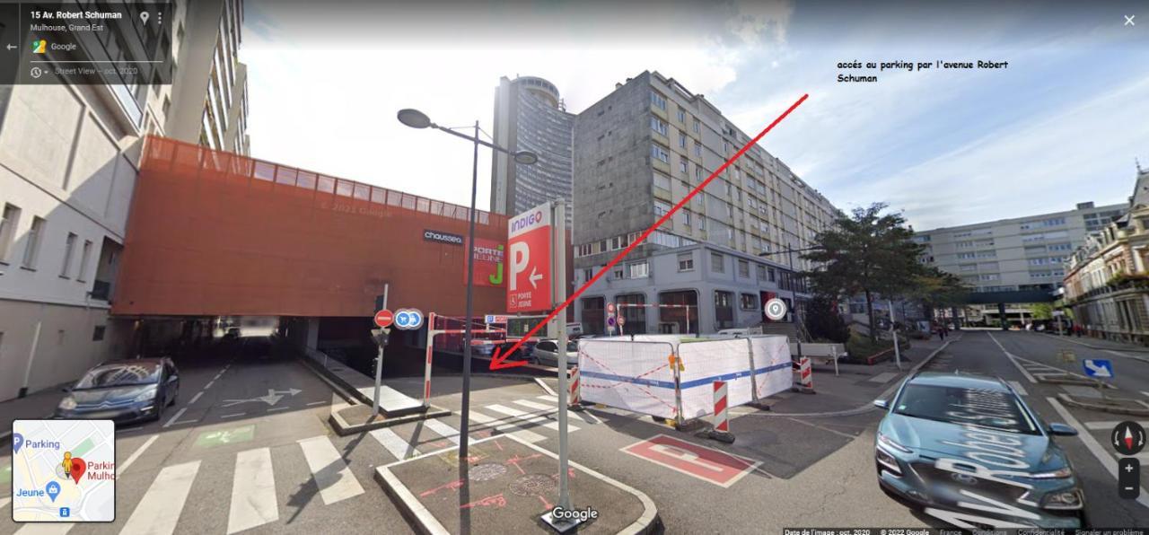 牟罗兹Tour De L'Europe, En Plein Centre Avec Parking.公寓 外观 照片